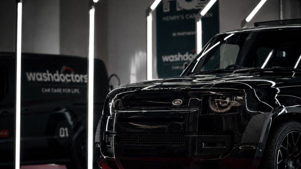 Machine paint correction in Hampton, studio-grade.
