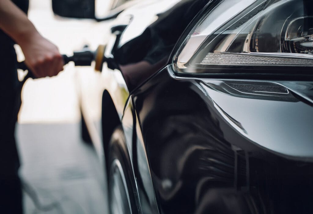 Your car, spotless <br />
– without leaving home.